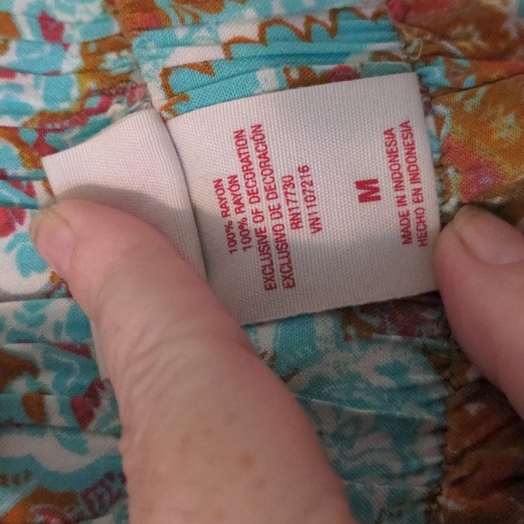 Mossimo, M, Blue and Orange Shorts - Picture 4 of 6